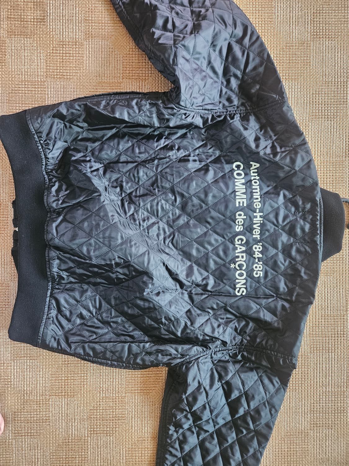 꼼데가르송 CDG 퀼팅 자켓 블루종 상품이미지2