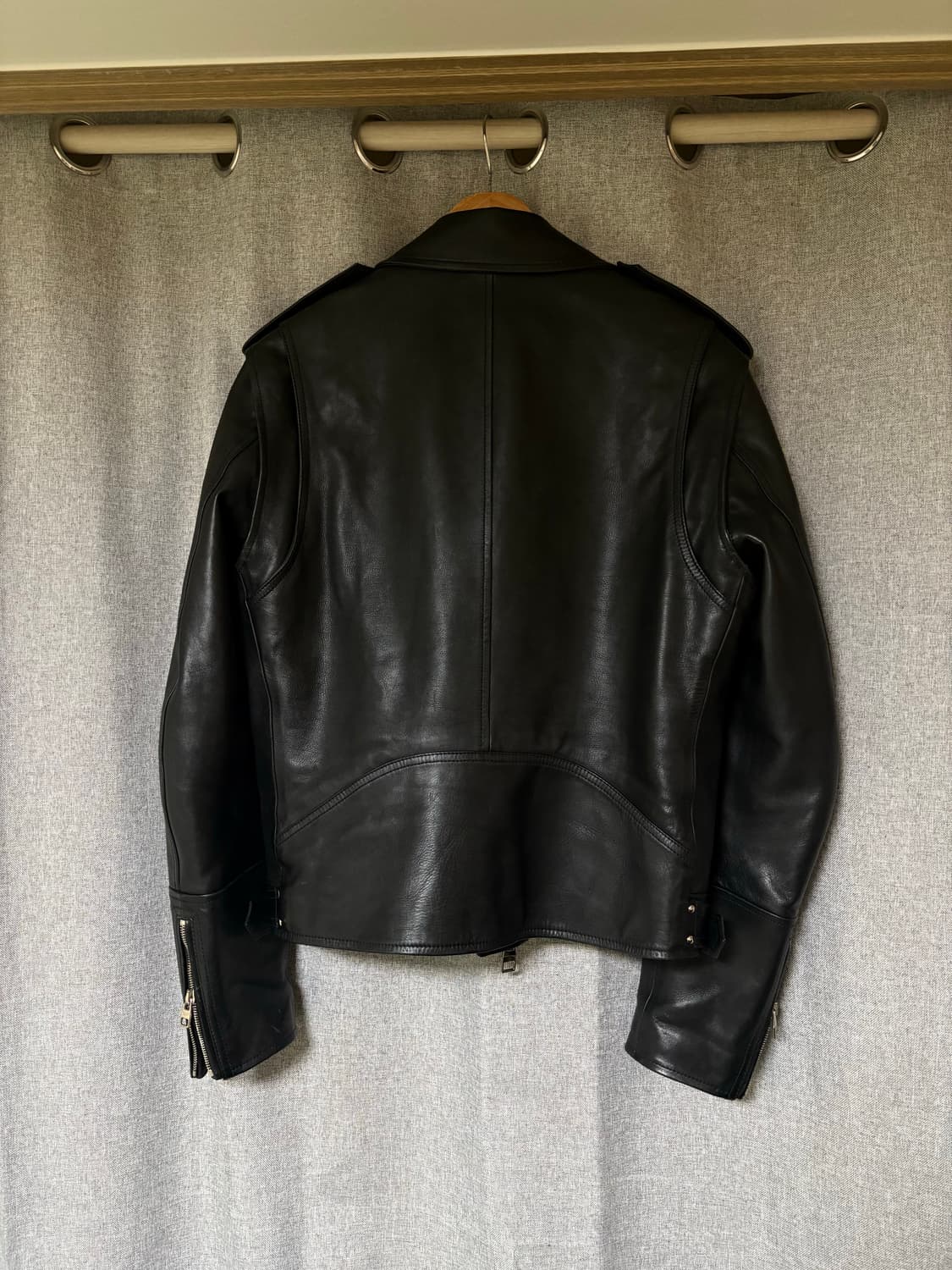 알렉산더 맥퀸 22fw 더블라이더 레더자켓 상품이미지2