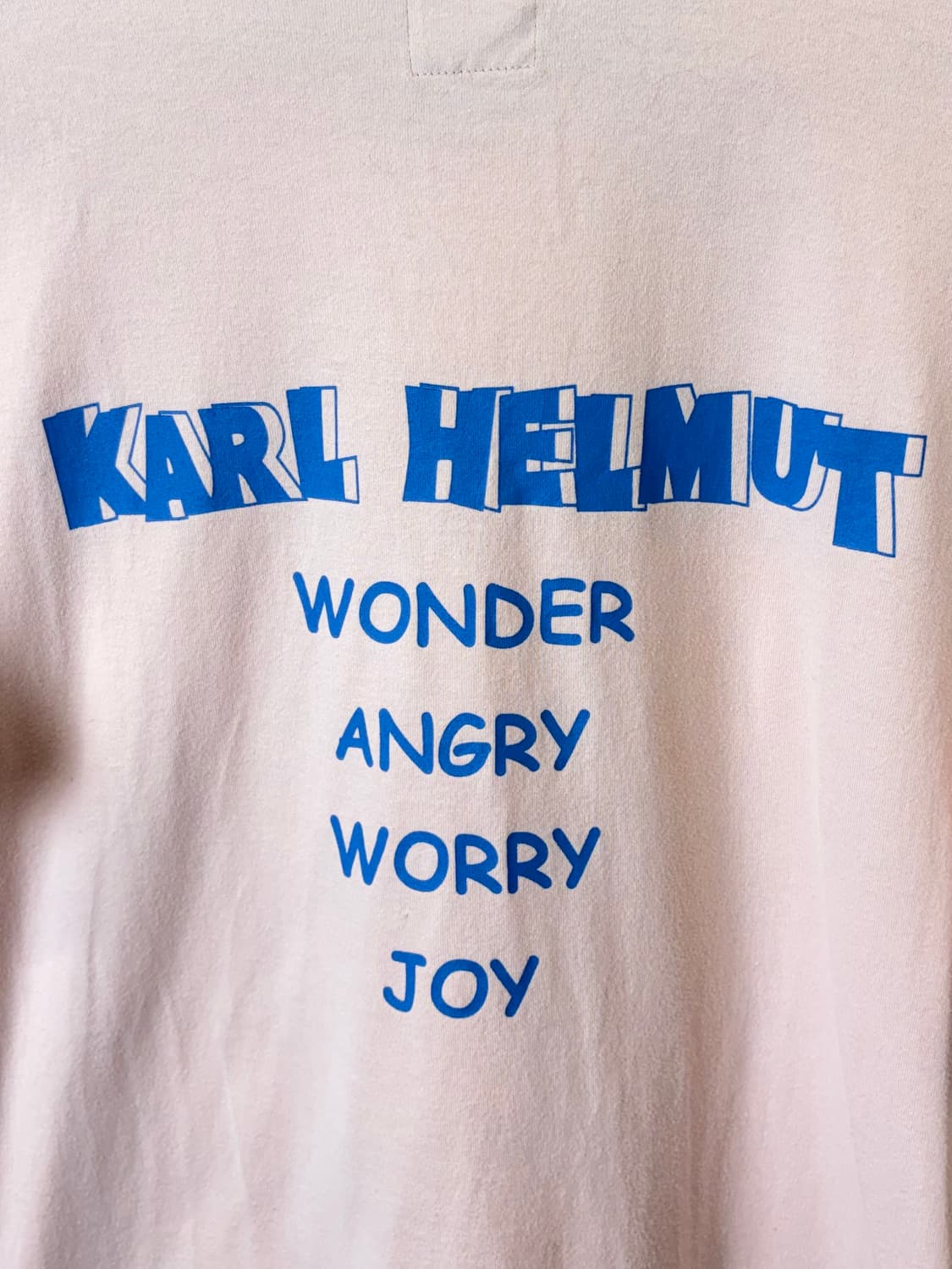 칼헬무트 디즈니 미키 패치 빈티지 반팔티 상품이미지4