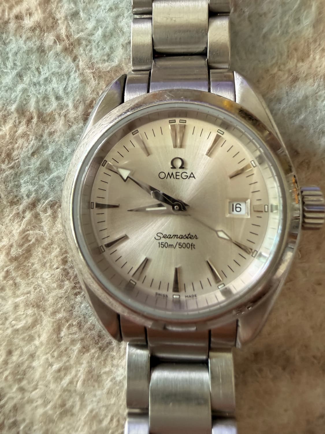 오메가 씨마스터 아쿠아테라 쿼츠시계 상품이미지4