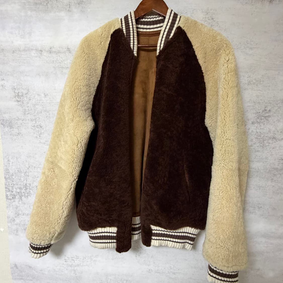 자라 양털 리버서블 무스탕 상품이미지5