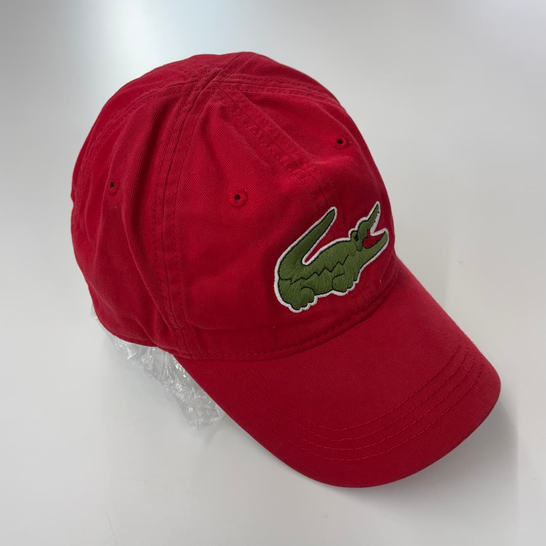 라코스테 오버사이즈 크로커다일 코튼 캡 상품이미지3