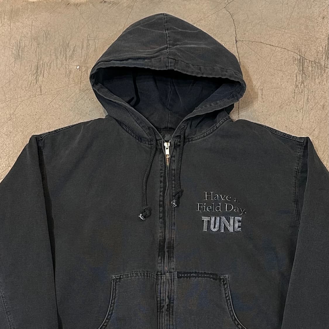 M 디스이즈네버뎃 차콜 후드 자켓 상품이미지1