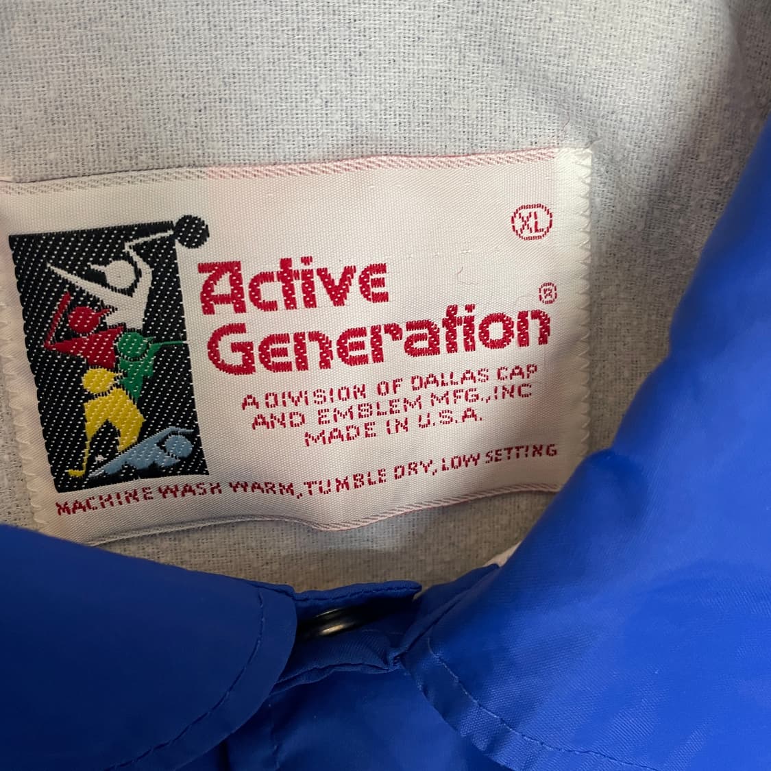 [XL] 80s ActiveGeneration 액티브 제네레이션 코치자켓 상품이미지2