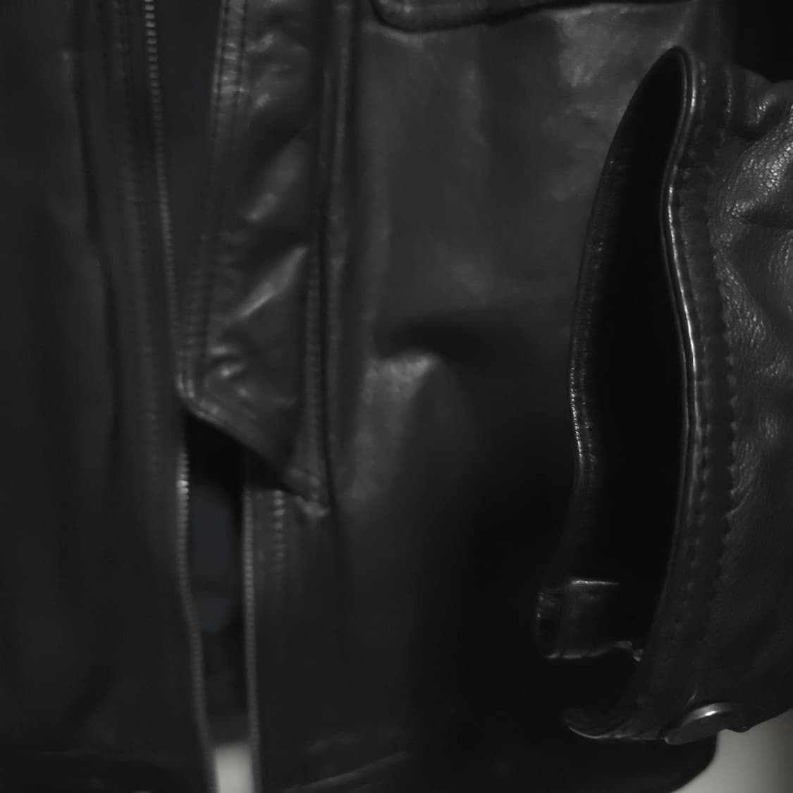 송지오옴므 지오송지오 남성 가죽 자켓 XL(105) 상품이미지9