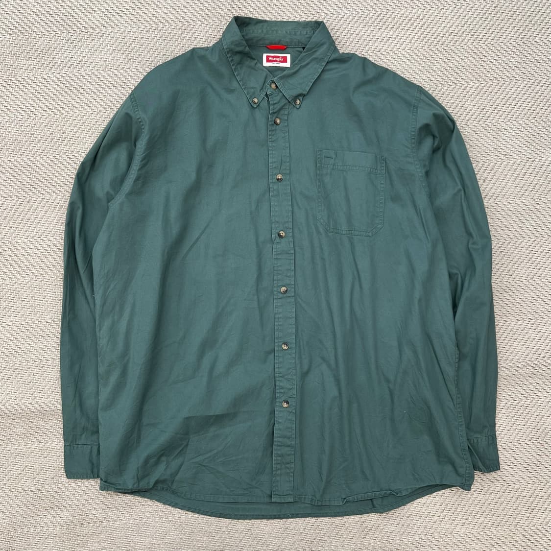 랭글러 원포켓 베이직 셔츠 r2886 상품이미지1