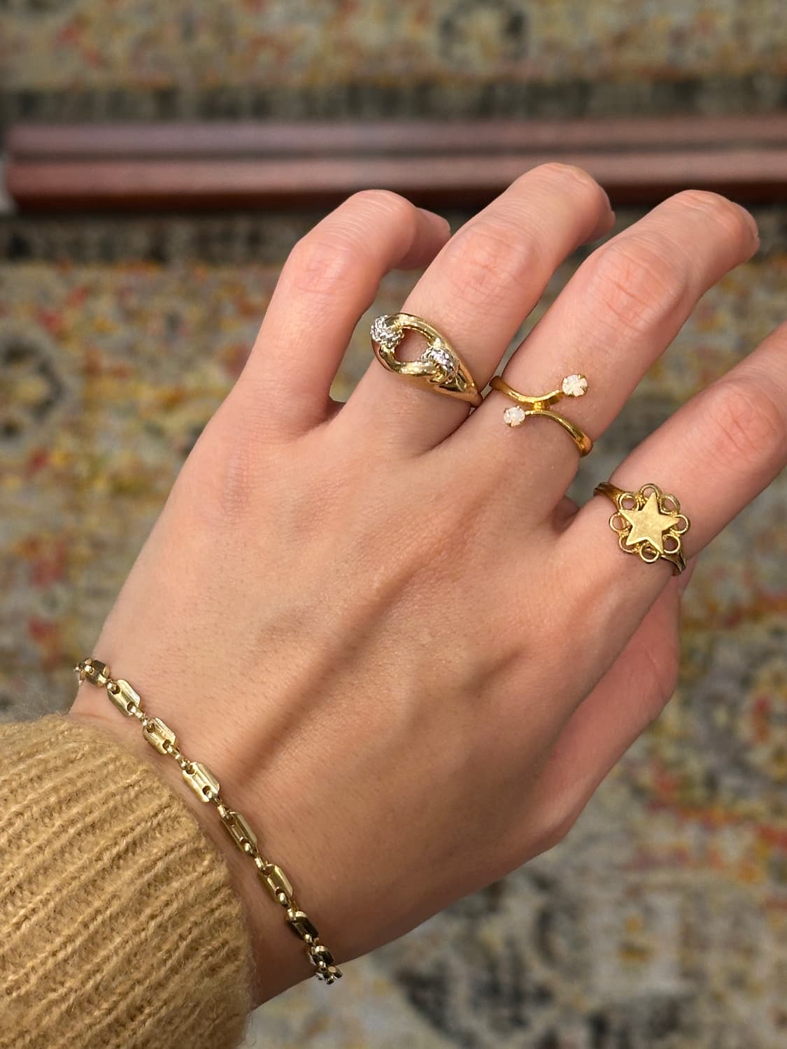 Vintage Gold Ring✨ 상품이미지1