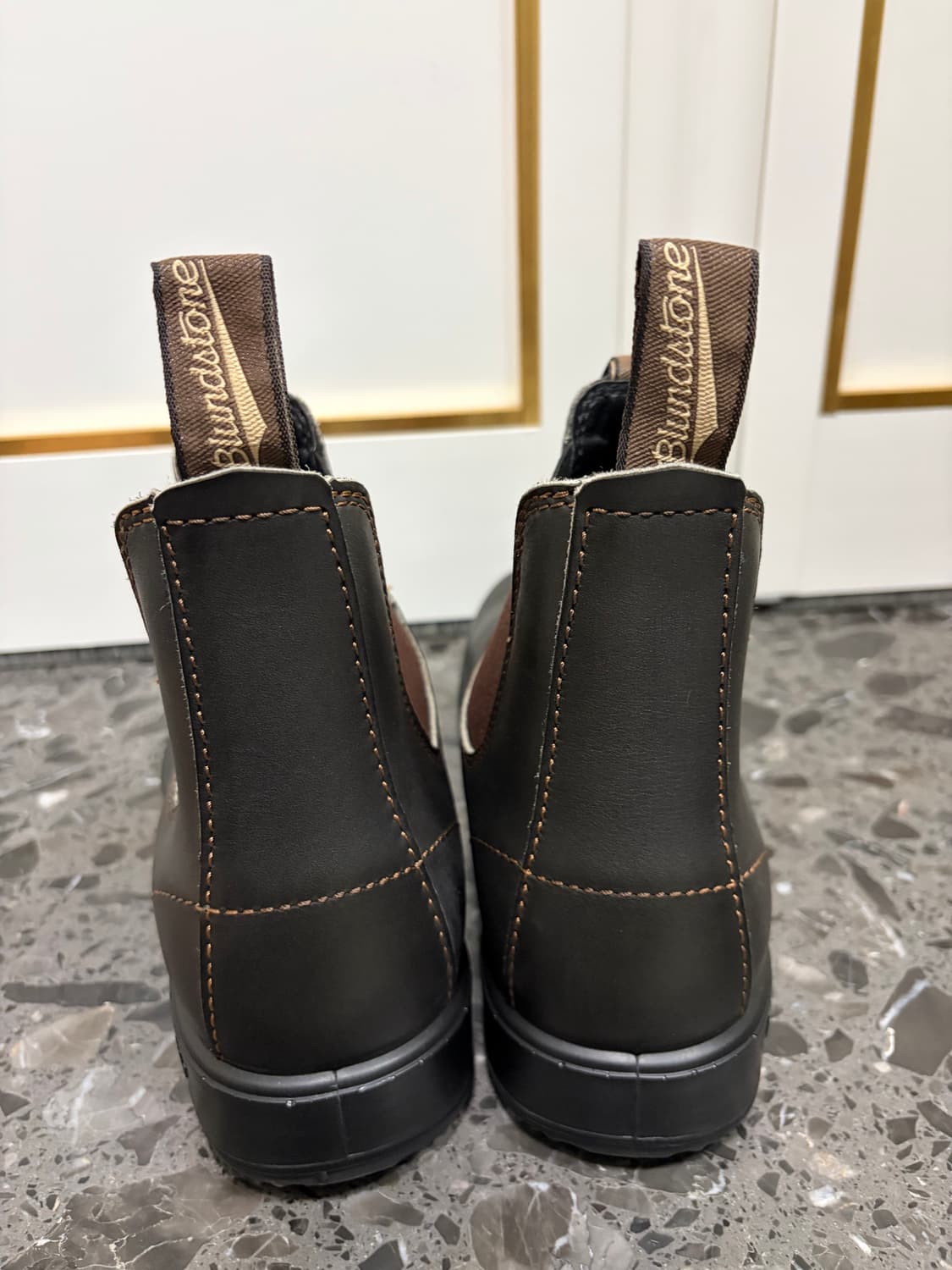 블런드스톤 ORIGINAL 500 첼시부츠(스타우트 브라운) 상품이미지4