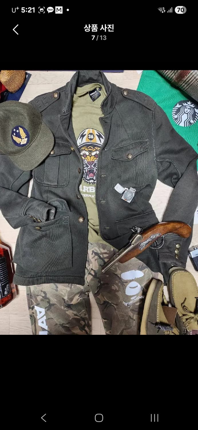 POLO RALPH LAUREN 금장 견장 헌팅 필드 초어 자켓 가디건 상품이미지7