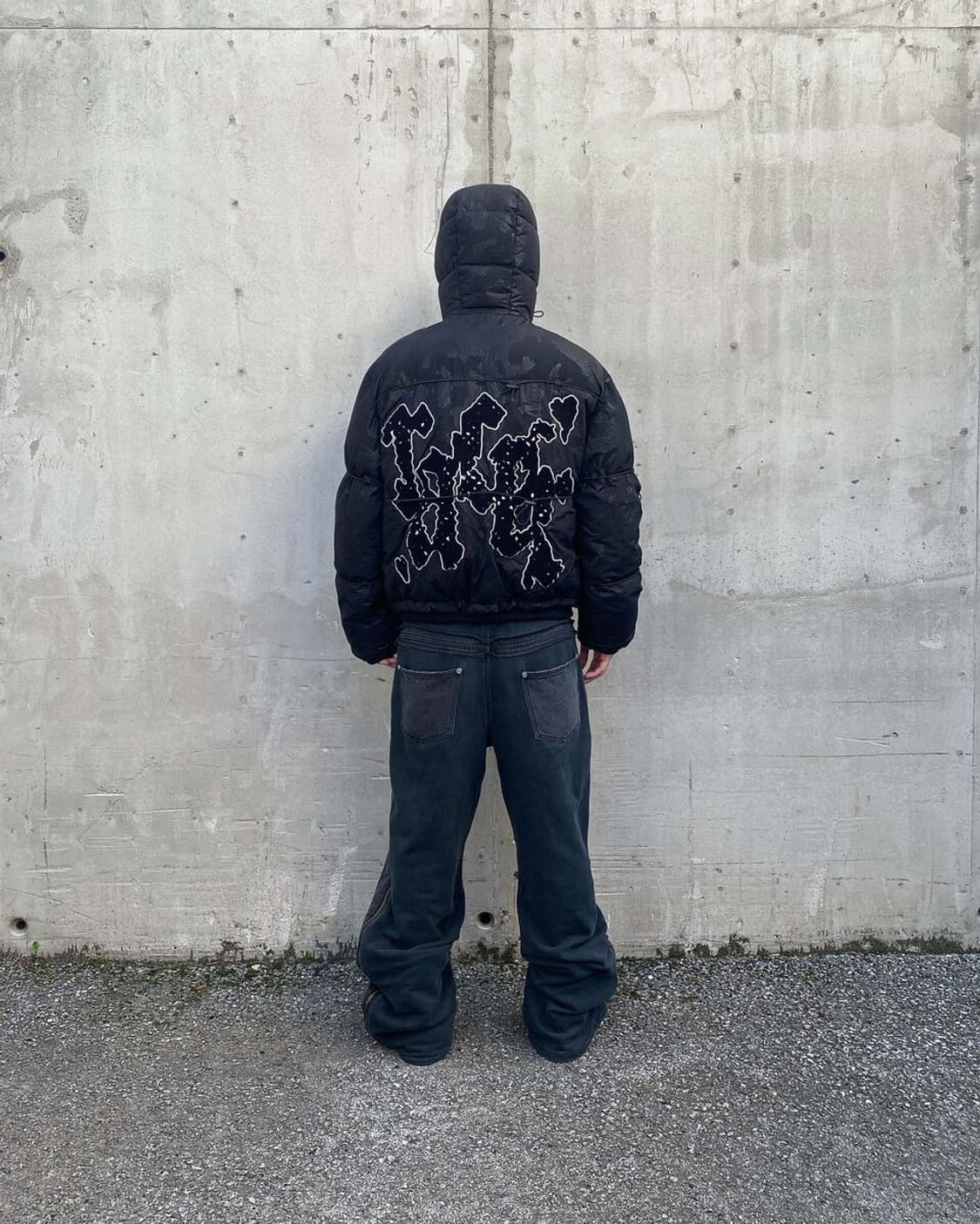 racer worldwide camo puffer jacket 상품이미지3