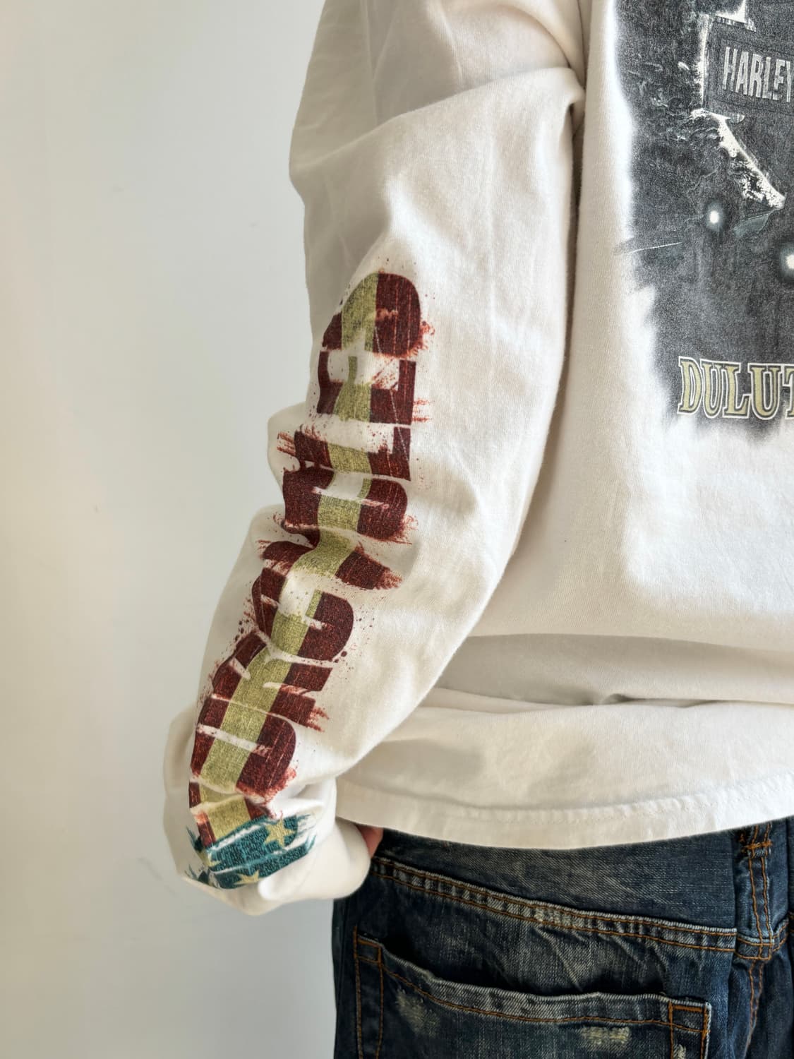 90’s Harley-Davidson 이글 그래픽 롱슬리브 상품이미지4