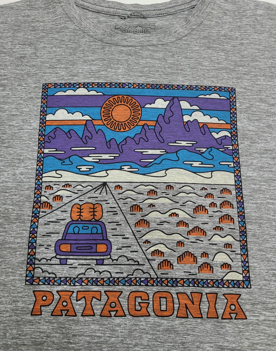 파타고니아 20SS 캐필린 쿨 테일러 그래픽 티셔츠 / 남 M 그레이
 상품이미지3
