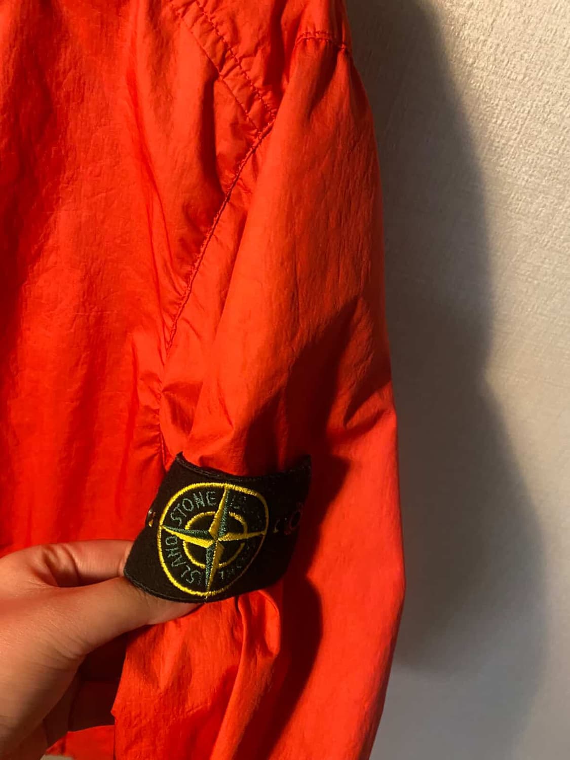 스톤 아일랜드 멤브라나 오렌지 바람막이 상품이미지2