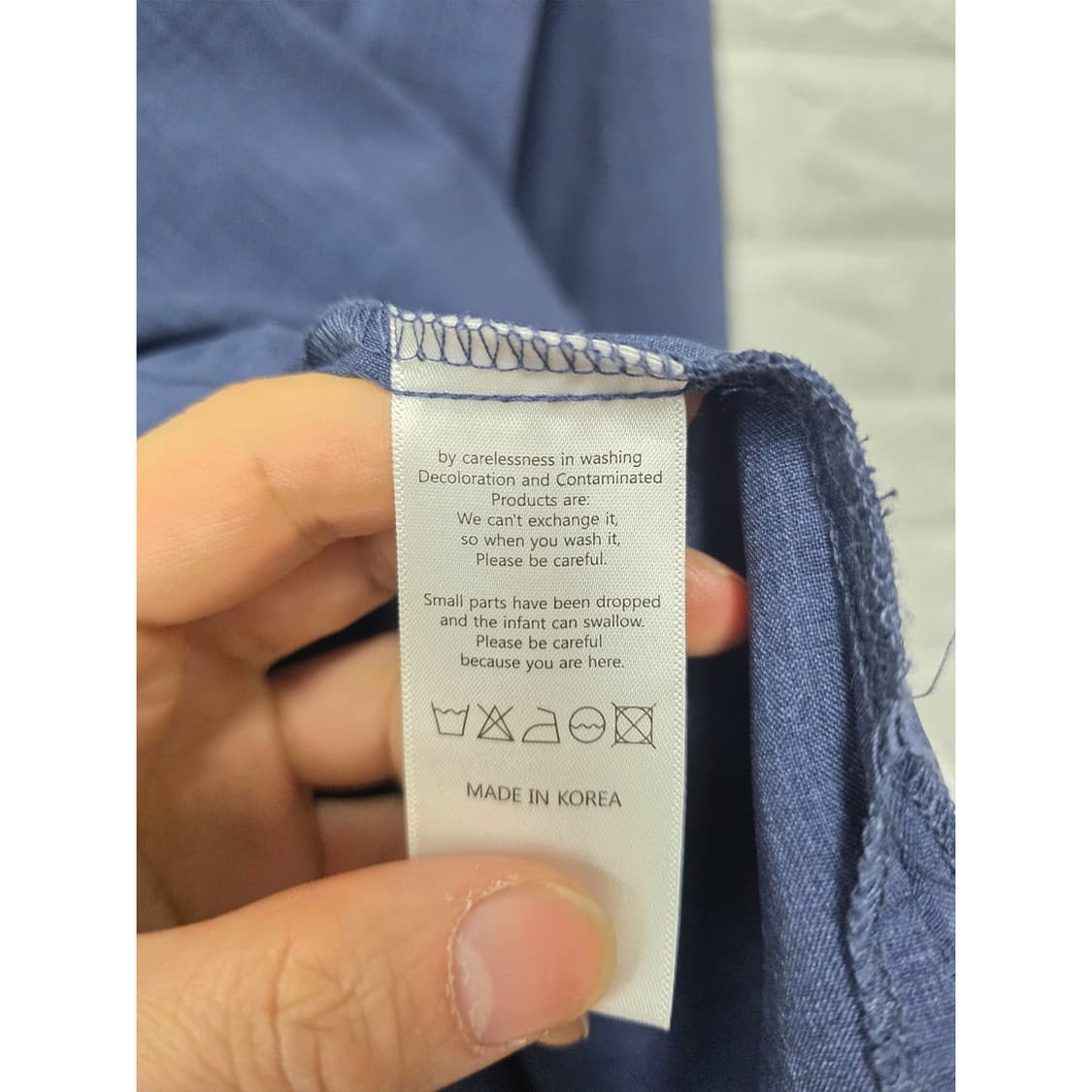 아르반 아레븐 네이비 헨리넥 셔츠 L 상품이미지3