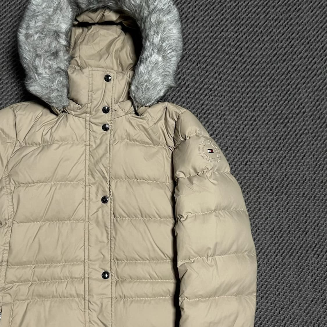 [M] Tommy 타미힐피거 신형 우먼즈 다운 롱 패딩 코트 상품이미지5