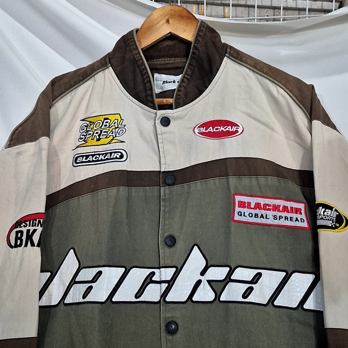 블랙에어 레이싱 자켓 상품이미지2