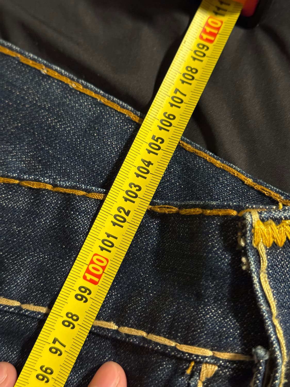 트루릴리전 조이 수퍼 티 부츠컷 데님 팬츠 상품이미지9