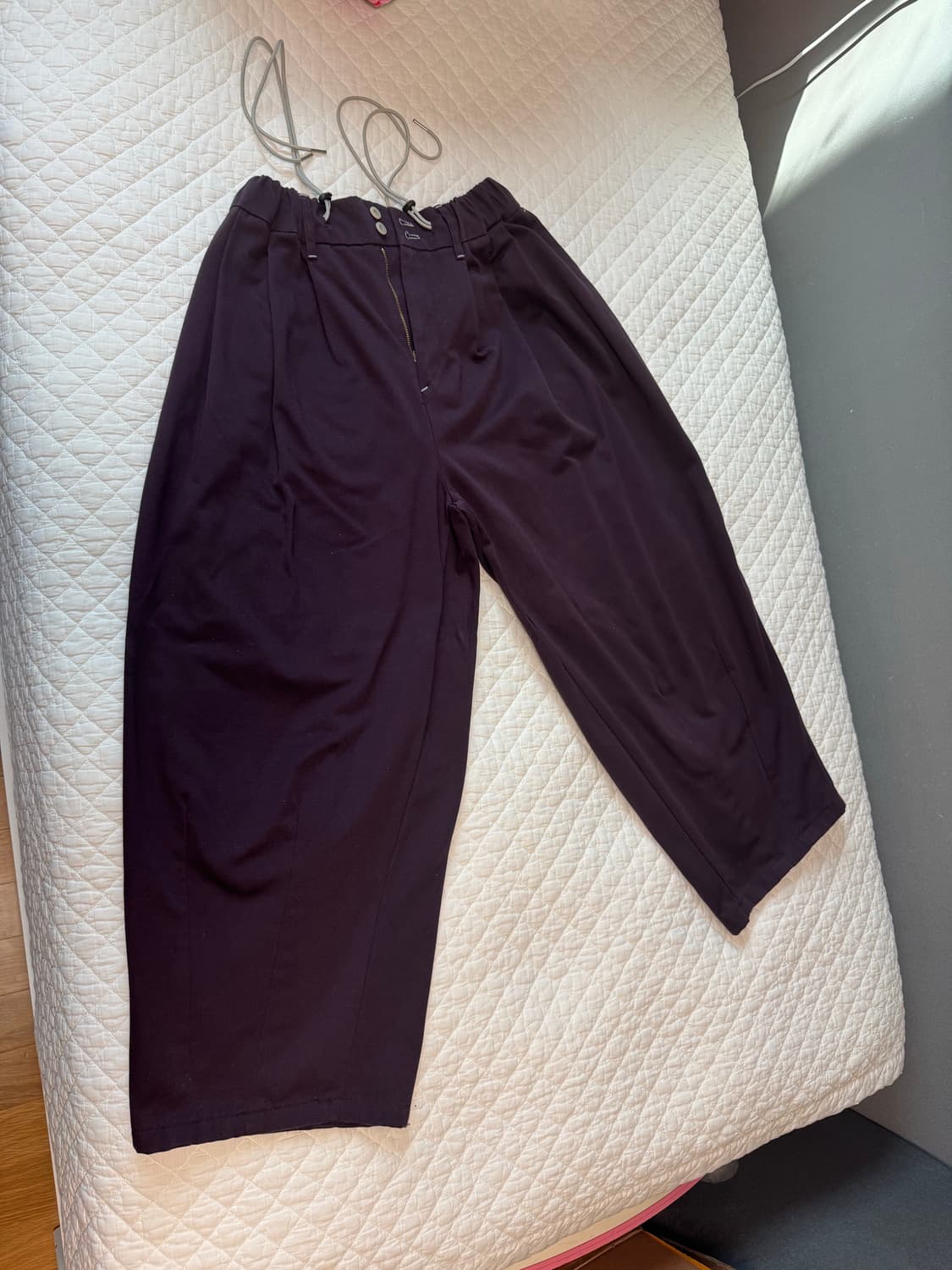 ANGLAN 앵글런 와이드 벌룬 팬츠 퍼플 상품이미지1