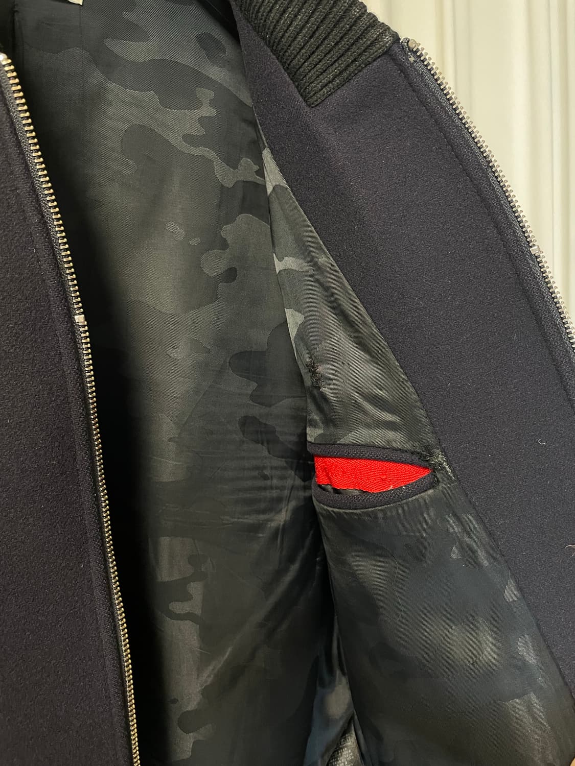 쟈딕앤볼태르 테디울 레더 스타디움 자켓 상품이미지4