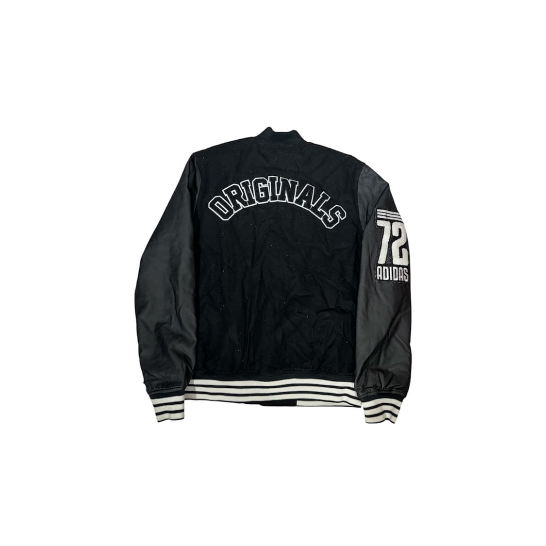 아디다스 블랙 바시티 빅 로고 자켓 95 상품이미지6