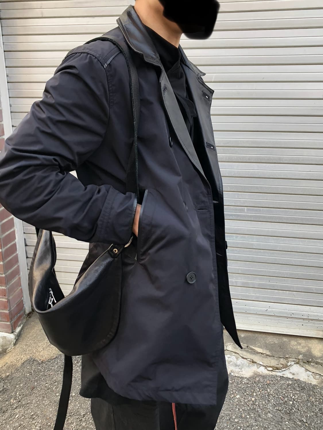 존 바바토스 레더(램스킨) 카라 코트 상품이미지2