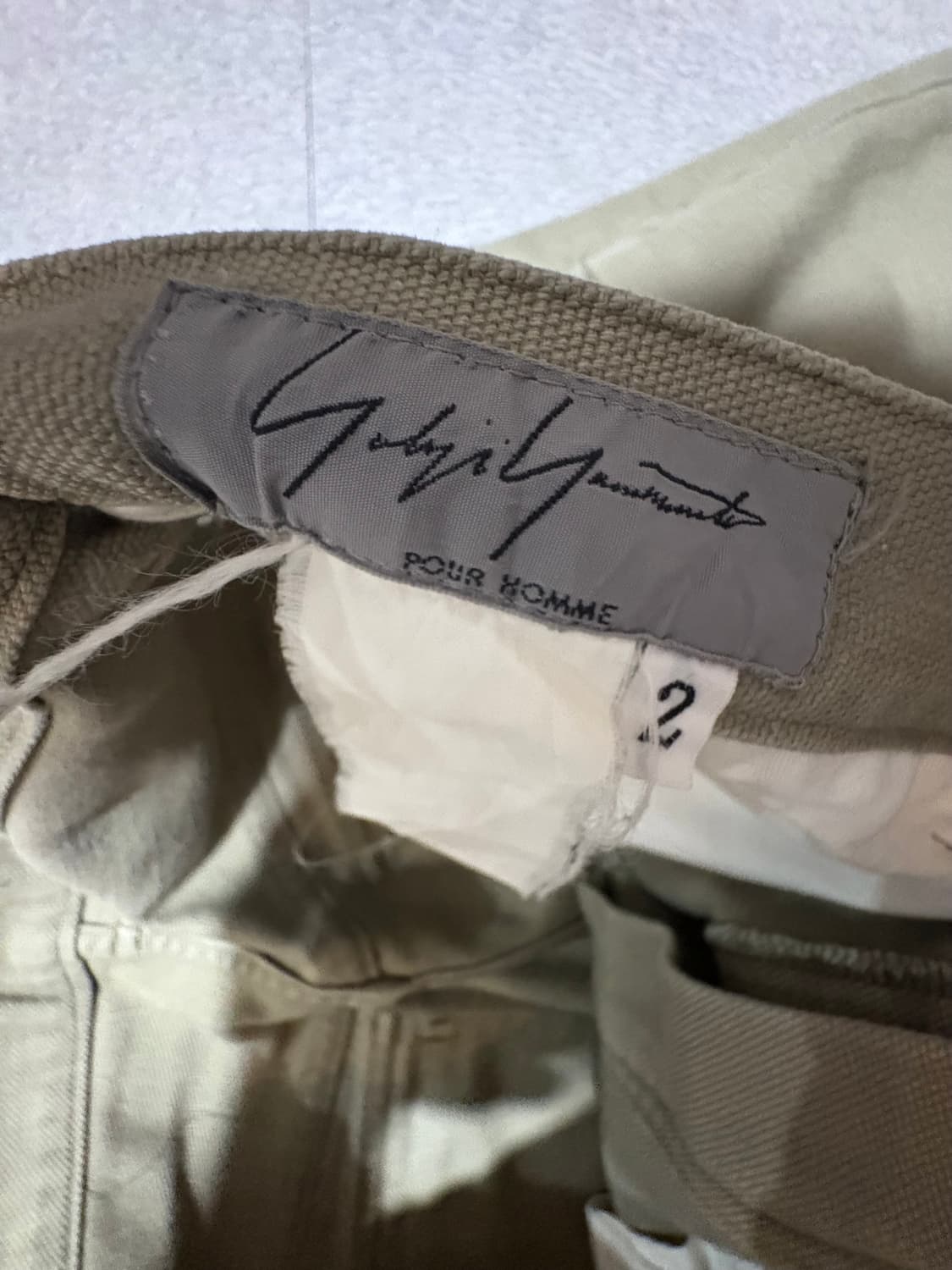 90s 요지 야마모토 뿌르옴므 팬츠 상품이미지1