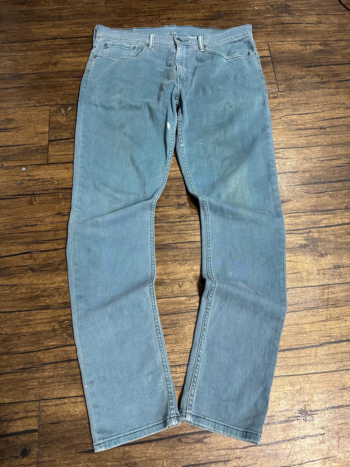 리바이스(Levis) 514 민트 라이트워시 데님 팬츠 W34 L34 상품이미지5