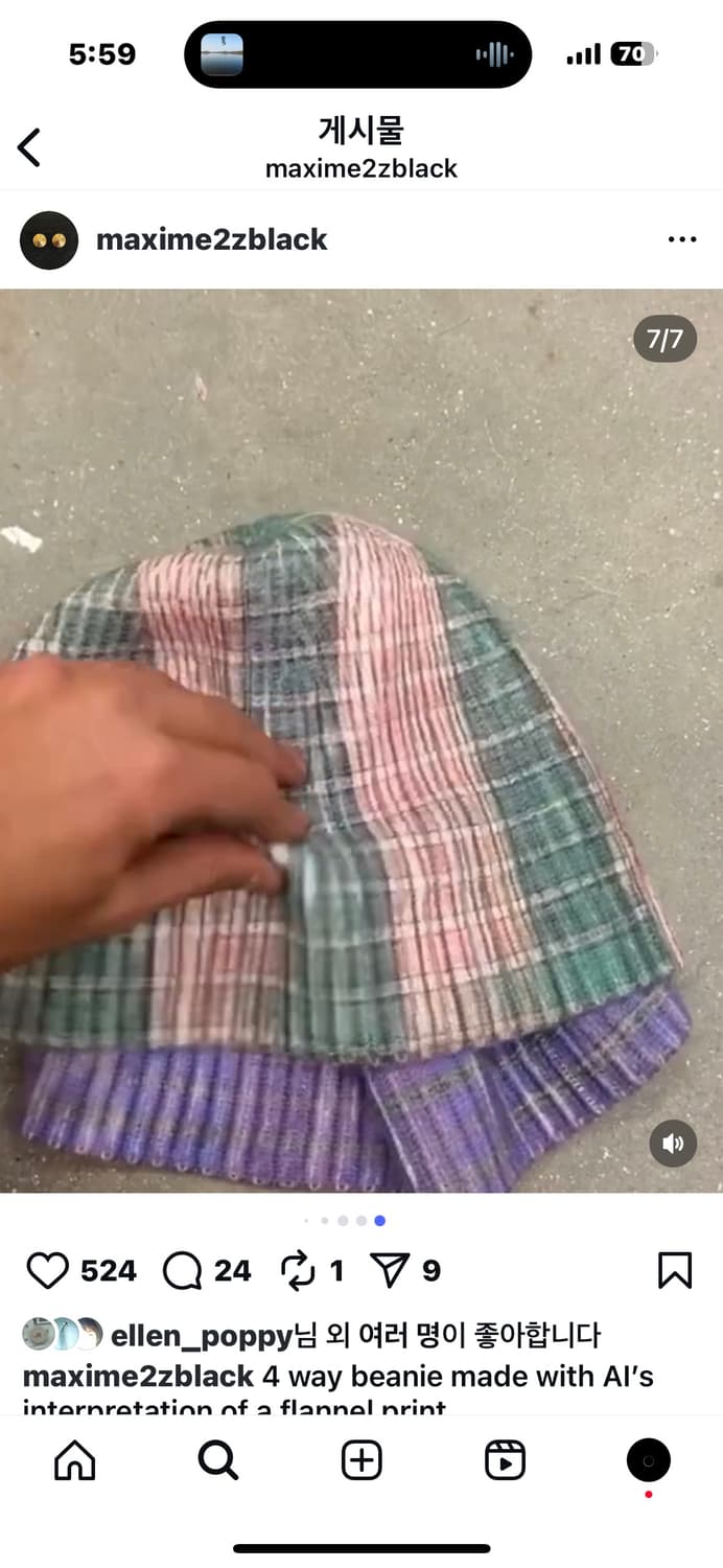 Maxime 2Z black 4ways bennie  상품이미지2