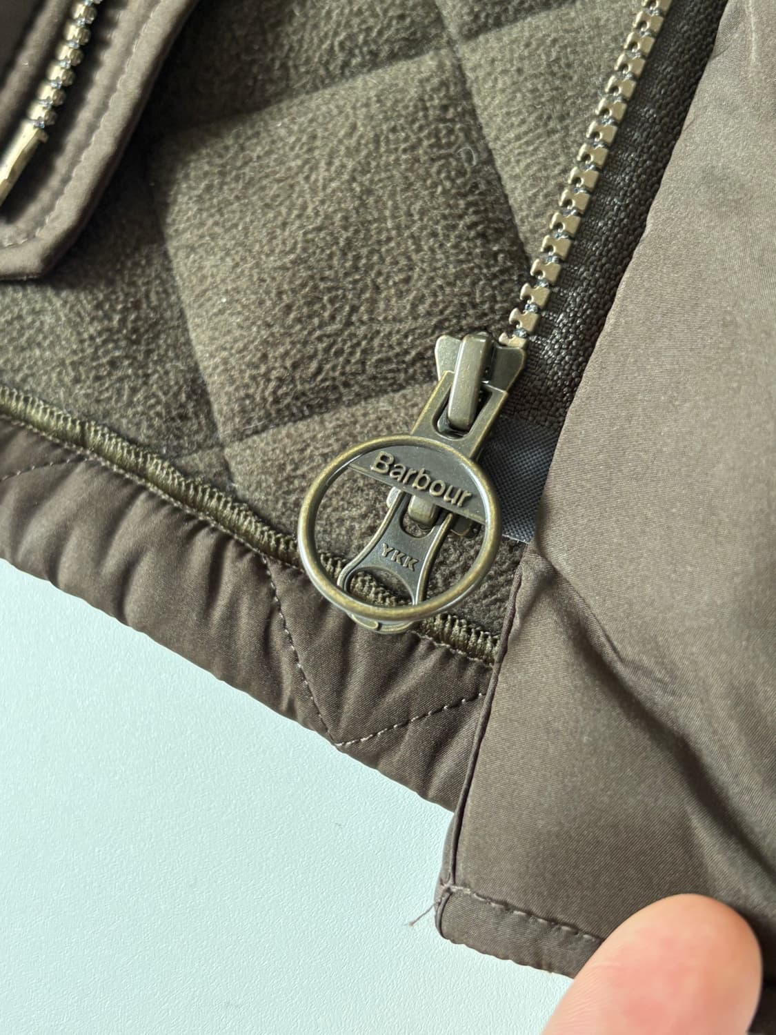 Barbour 바버 브라운컬러 퀼팅 자켓 상품이미지7