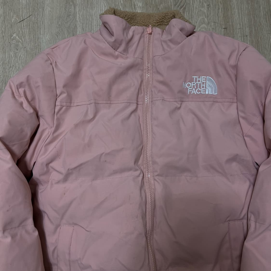 노스페이스 비베러 리버시블 후리스 패딩 S/90  상품이미지2