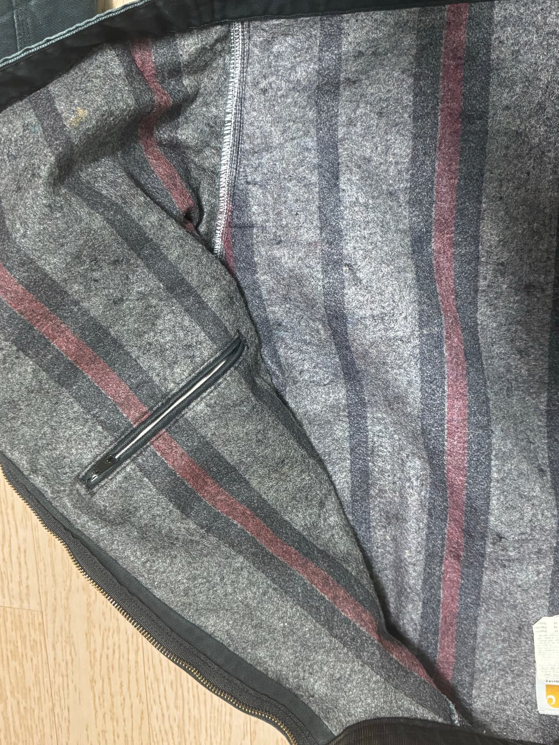 46) 칼하트 디트로이트 자켓 j01blk 블랙 상품이미지5