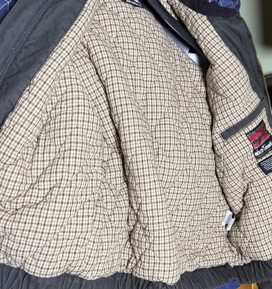 와일드띵스 빈티지 워크자켓 그라파이트 XL 상품이미지2