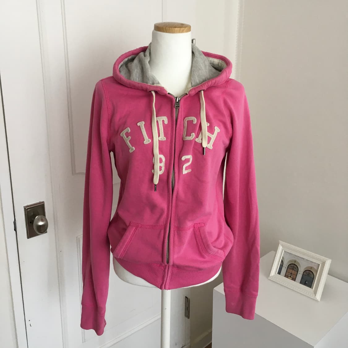 아베크롬비 y2k 핑크 후드집업 상품이미지1