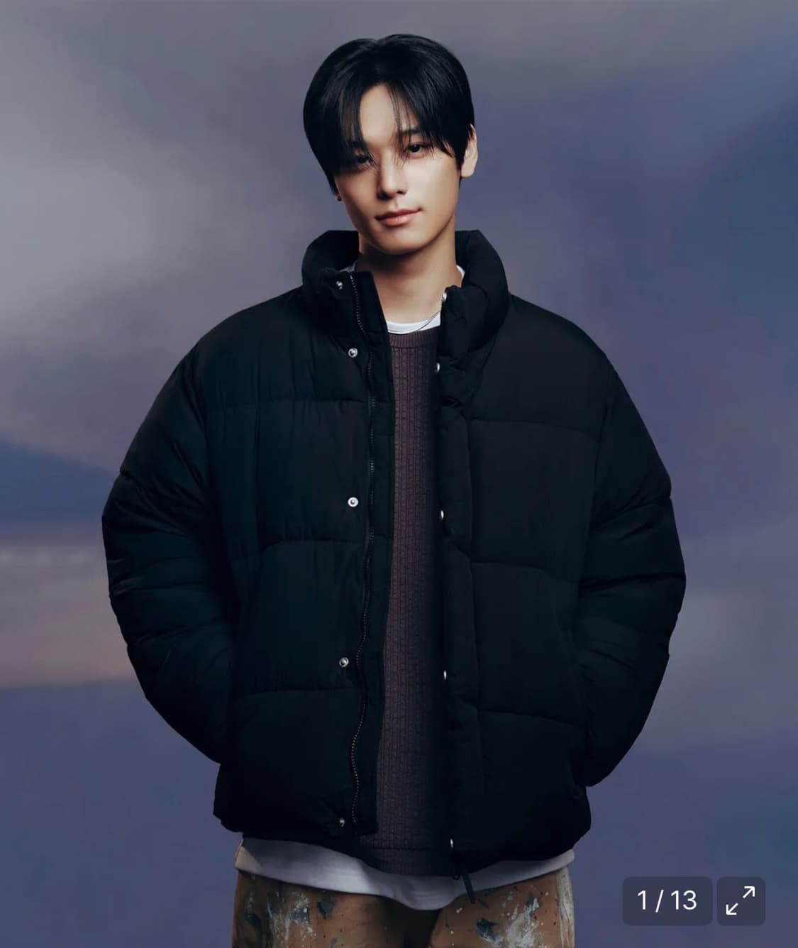 스파오 베이직 푸퍼 패딩 상품이미지1