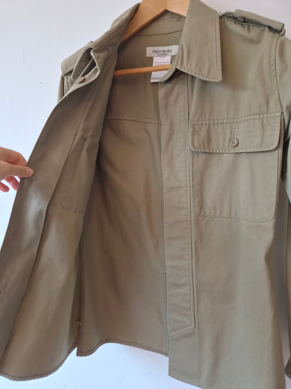 입생로랑 여성 야상셔츠자켓 상품이미지4