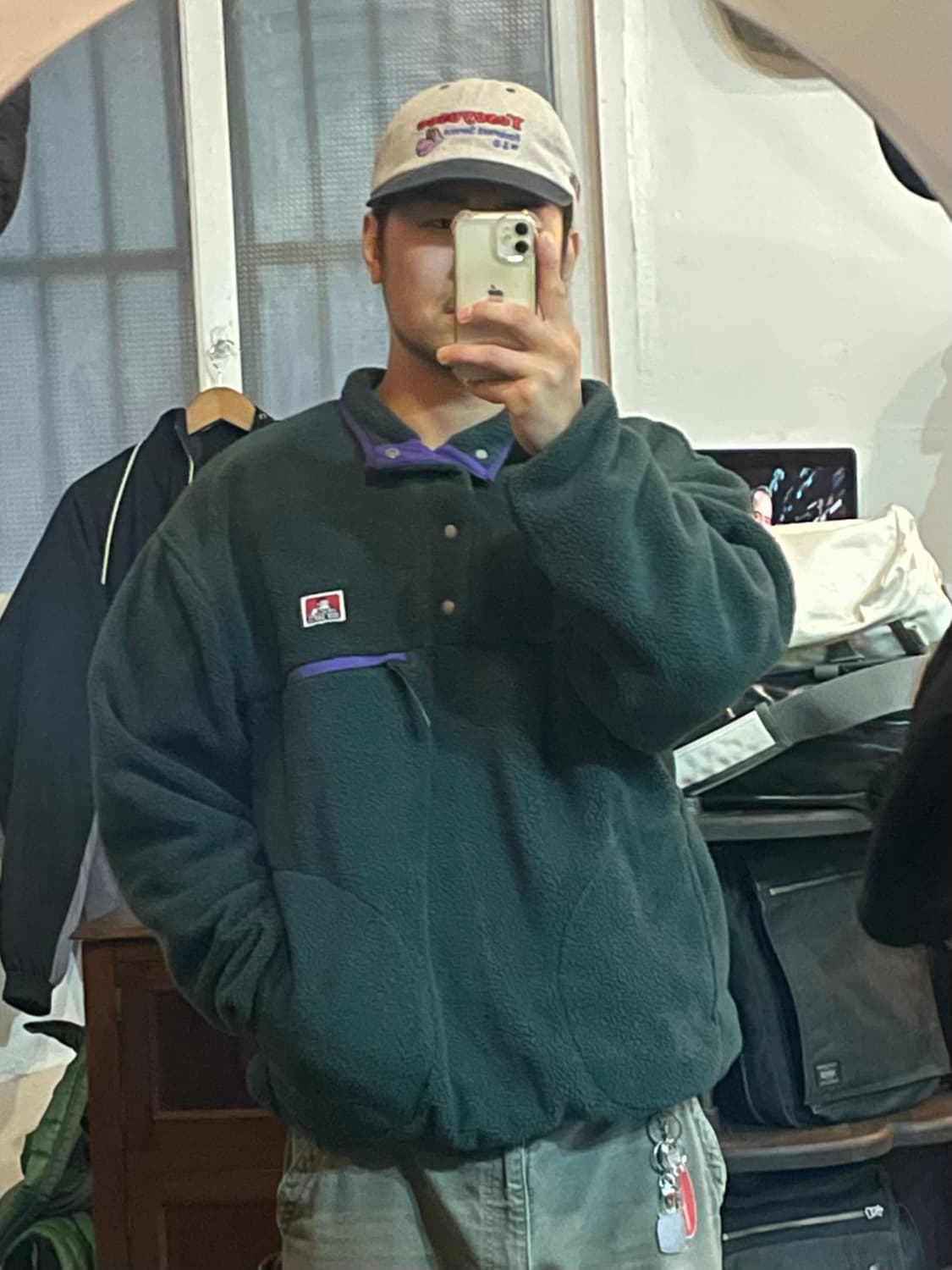 벤 데이비스 반집업 플리스 XL  상품이미지3