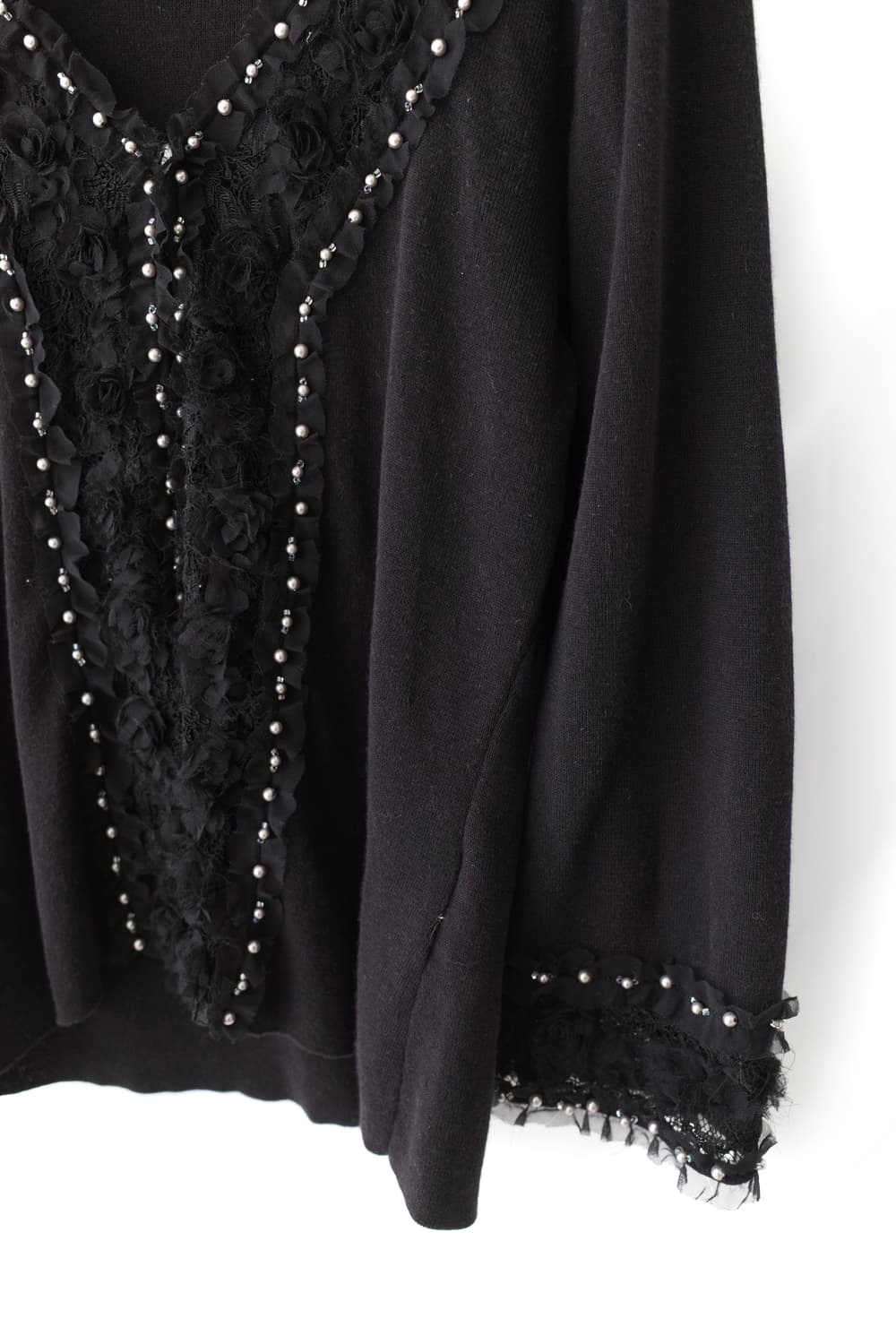 franco ferraro) beads lace cardigun 상품이미지4