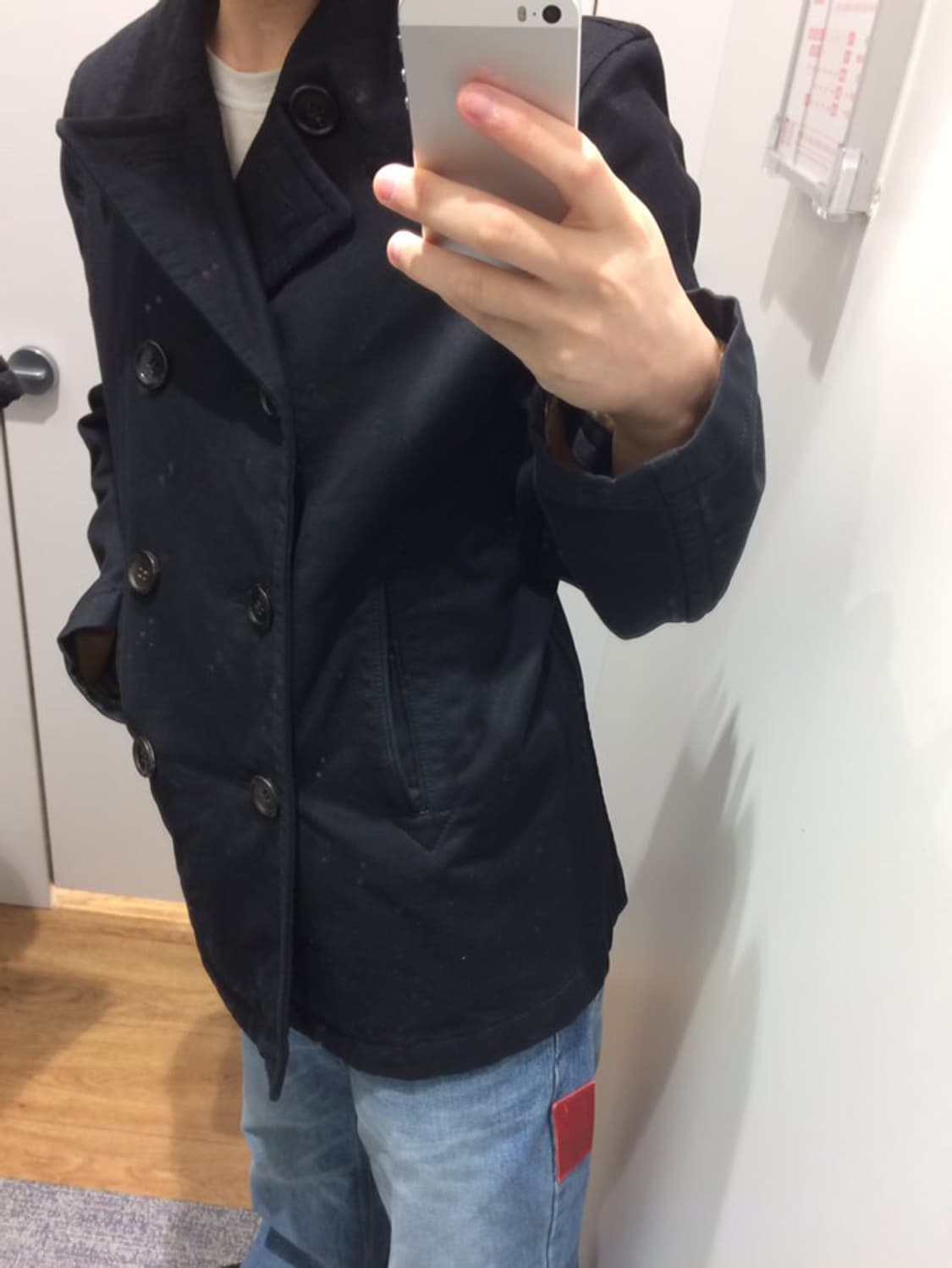 [s]AD2006 꼼데가르송 옴므 피코트 상품이미지1