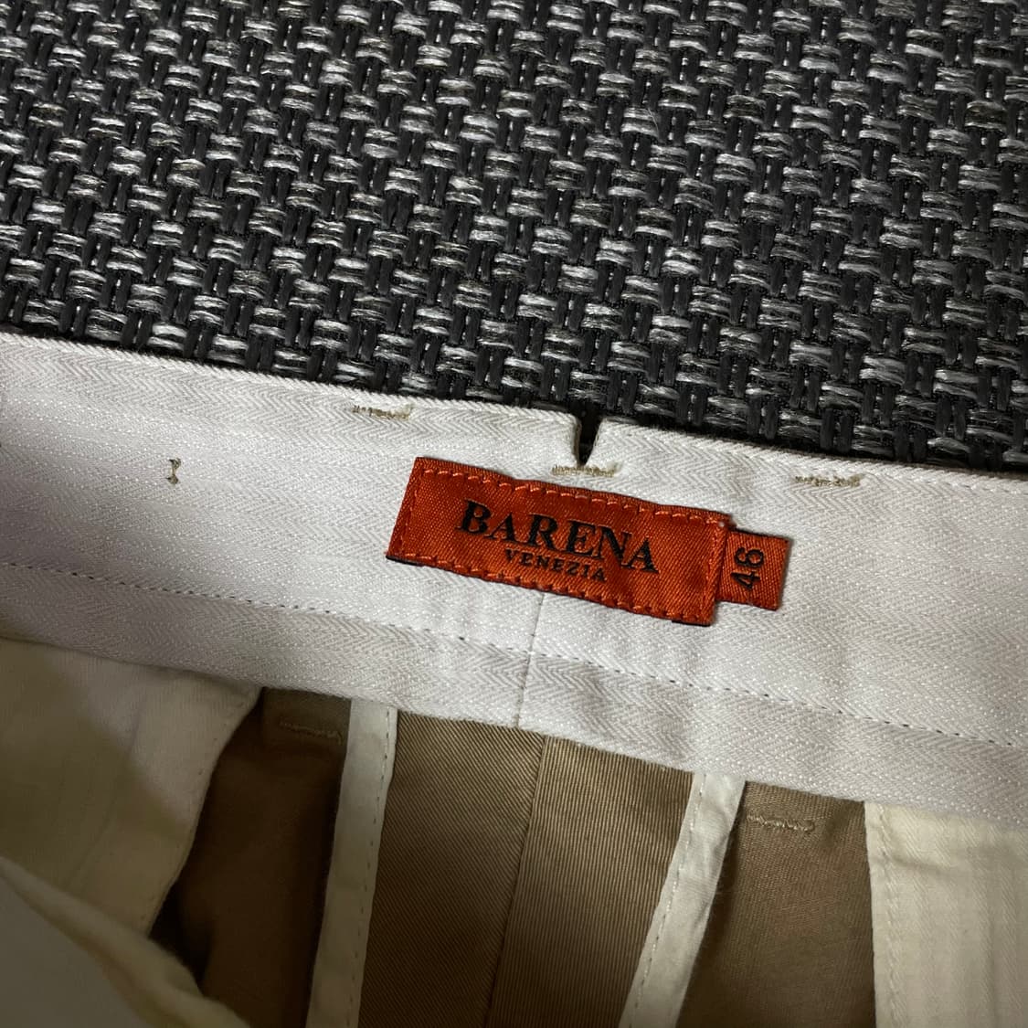 (32) 바레나 베네치아 연브라운 치노 팬츠 상품이미지4