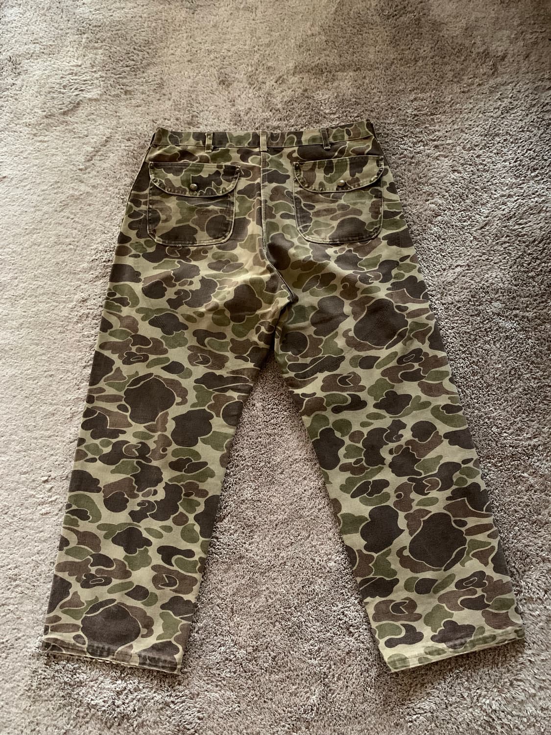 made in usa 70s carhartt camo 칼하트 카모 팬츠 상품이미지2