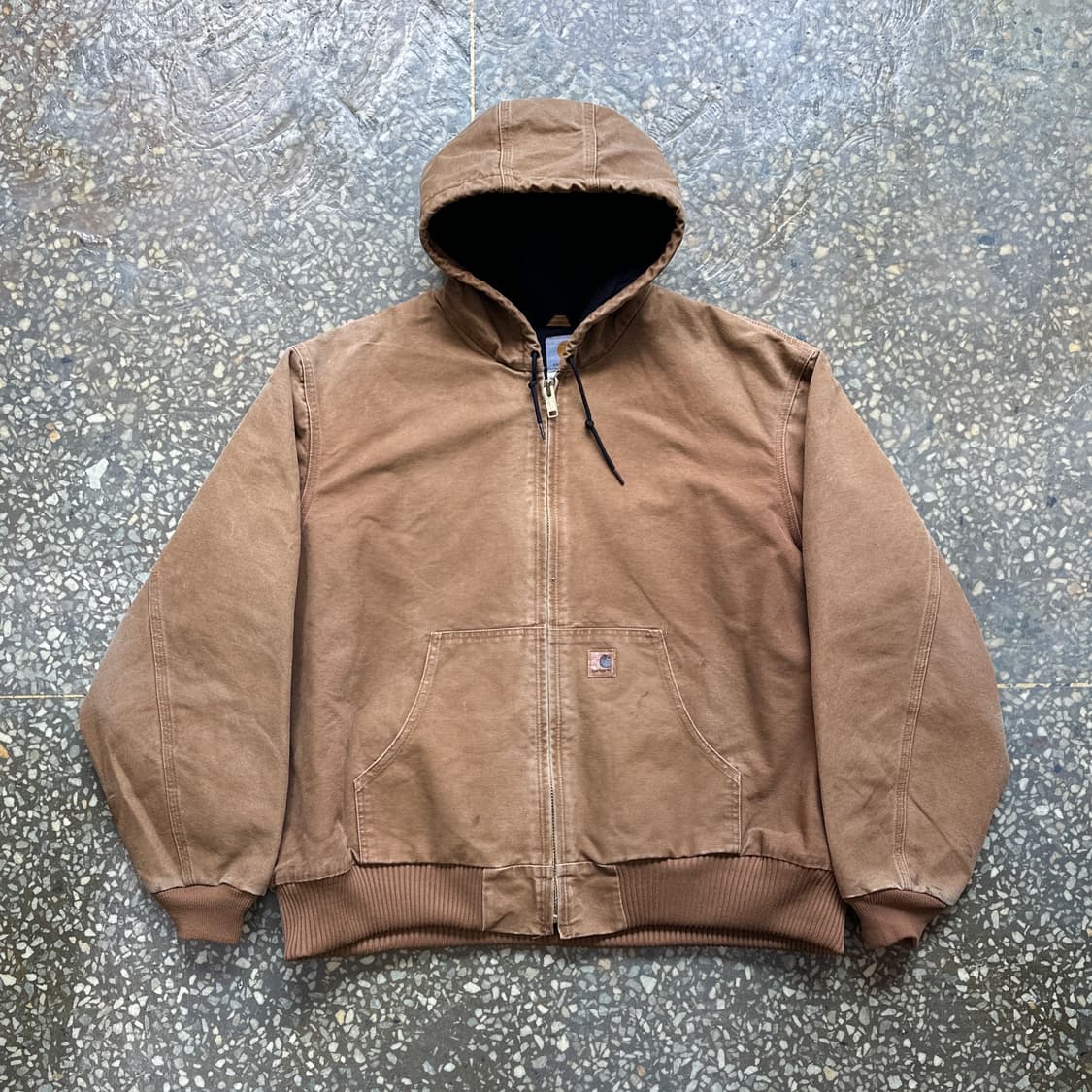 칼하트 J130 구형 샌드스톤 덕 액티브 파카 XXL-R 상품이미지1
