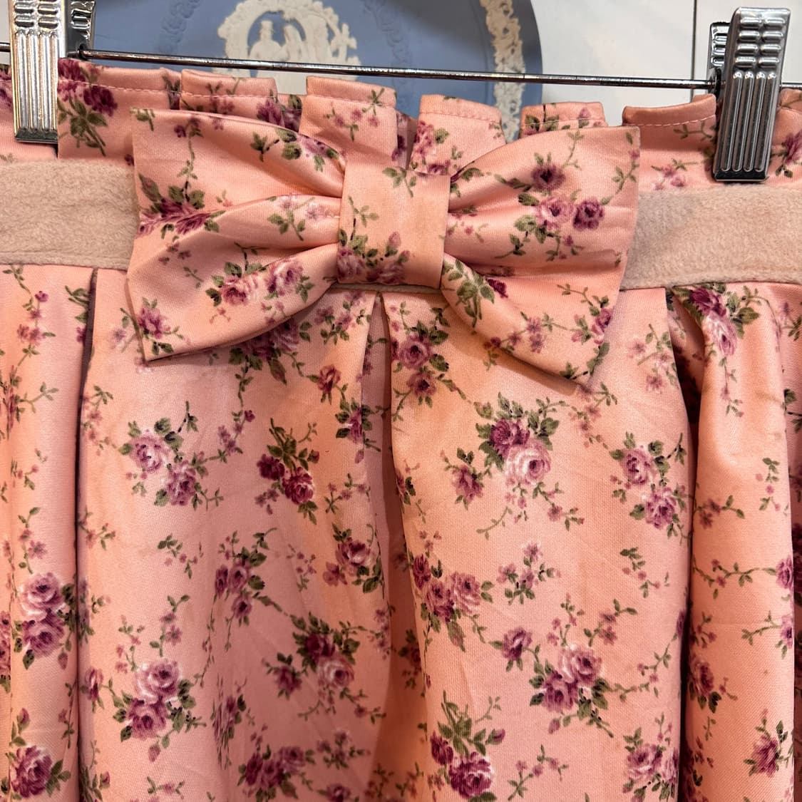 리즈리사 플라워 리본 하이웨스트 스커트 상품이미지3