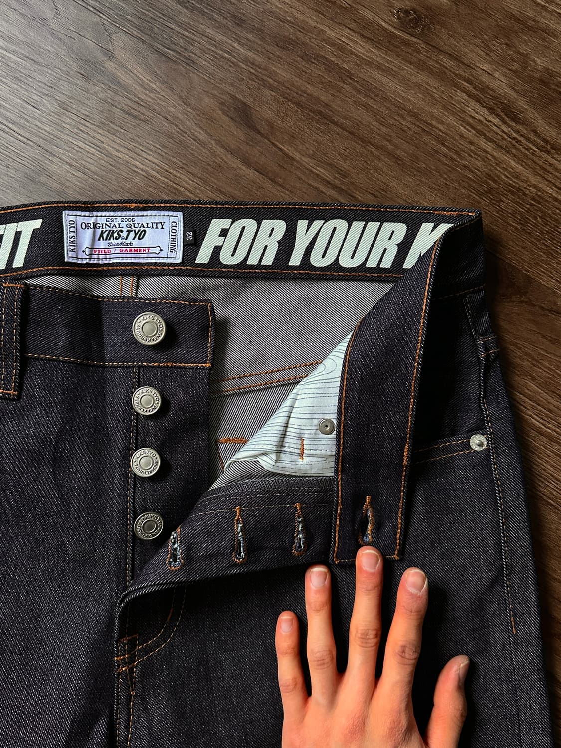 Kiks Tyo 페이퍼 라벨 스키니 진 상품이미지9