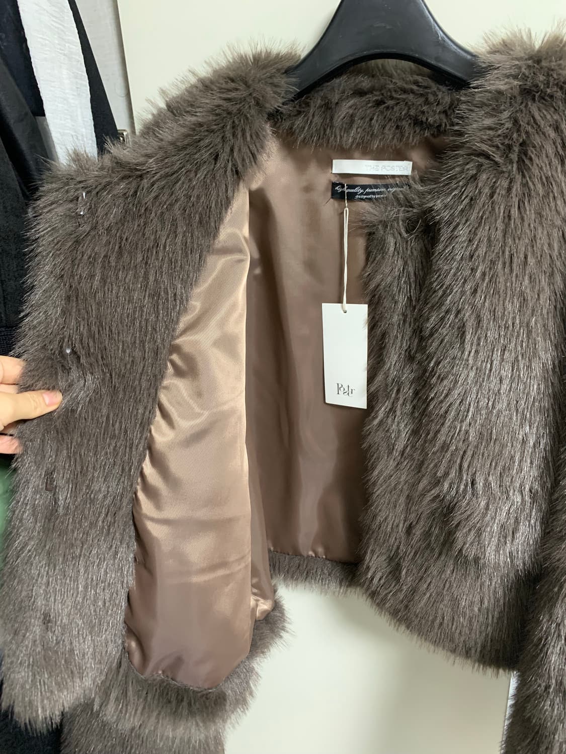 포스터 시부야 퍼자켓 브라운 상품이미지5