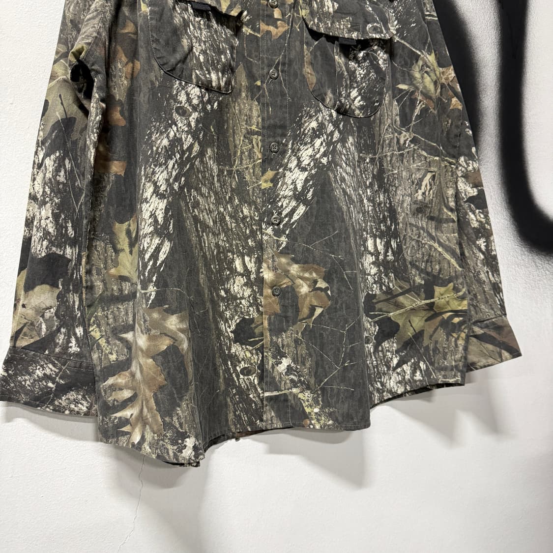 Mossy Oak 모시오크 USA 빅사이즈 리얼트리 카모 코튼 셔츠 상품이미지5
