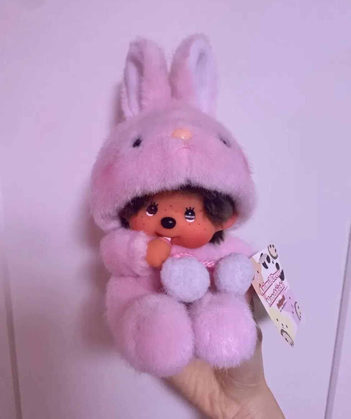 몬치치 토끼 핑크인형 상품이미지1