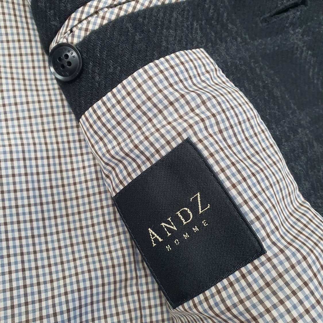 앤드지 울 하프 코트 남자95 상품이미지8