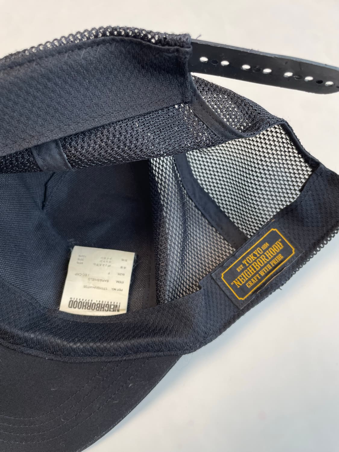 네이버후드 메쉬 캡 상품이미지2