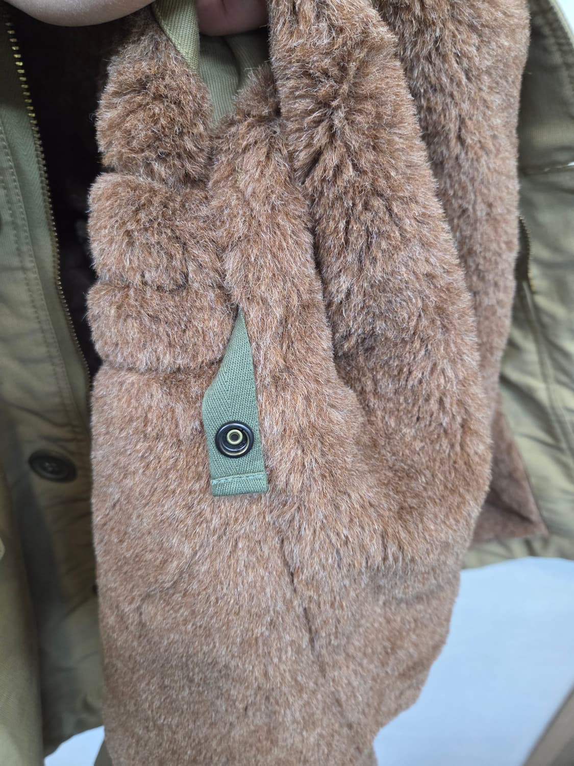 Gizemo 알파카 밀리터리 헤비웨이트 야상 코트 42 대략 L xl 상품이미지10