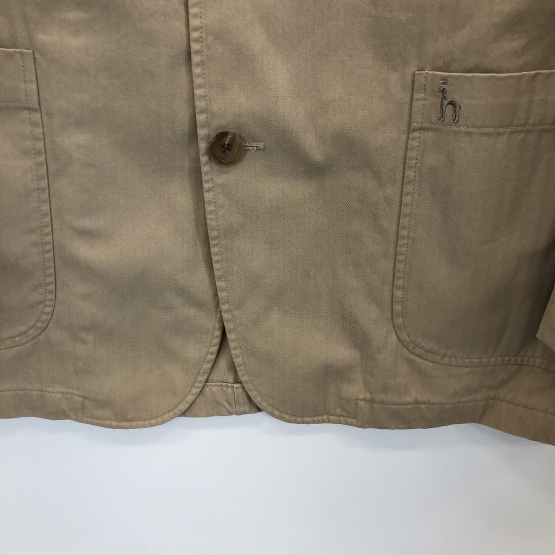 헤지스 클래식 코튼혼방자켓 110 사이즈 상품이미지2